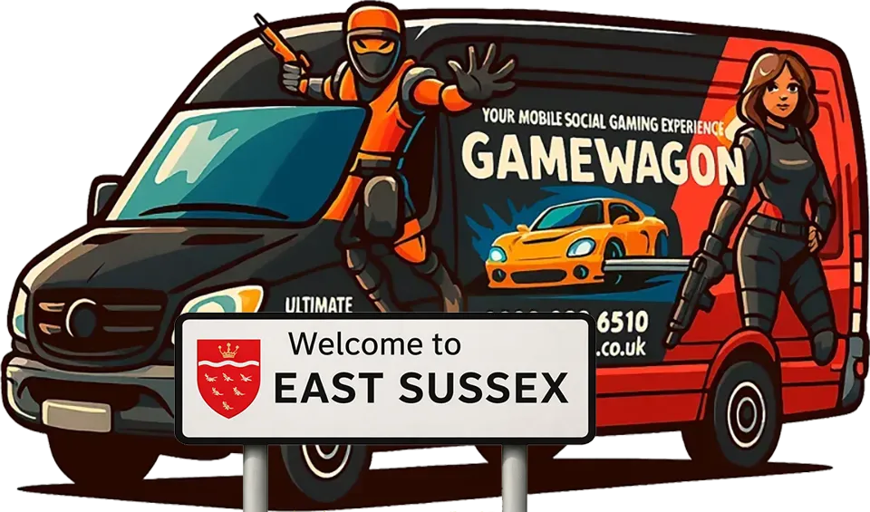 Gamewagon Gaming bus in East Sussex